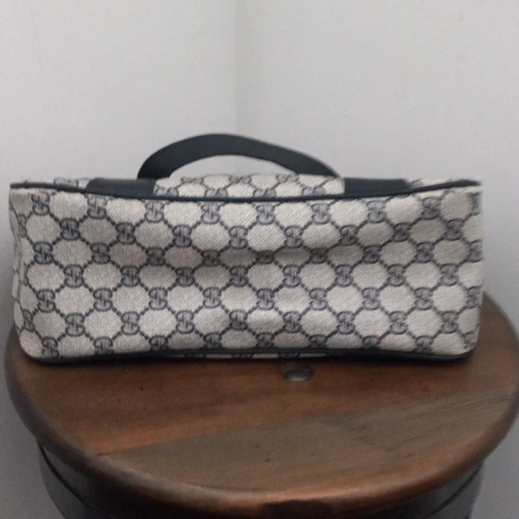 Authentic Vintage Gucci GG Monogram Supreme Sherry Web Ophidia Boston Doctor Bag - Picture 8 of 11